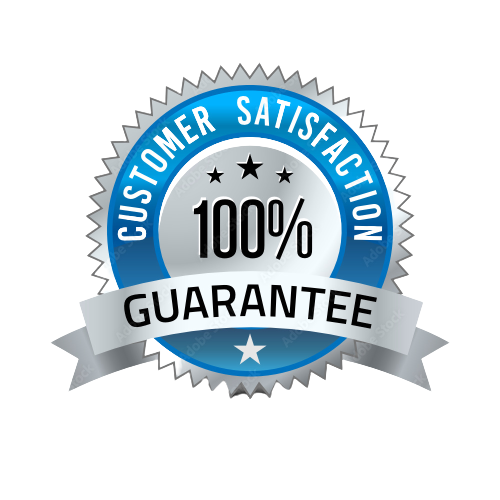 Customer satisfaction 100% guarantee